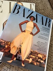 Bulk Fashion 4 Issues -3 ELLE August- October 2024 And 1 Bazaar Magazine