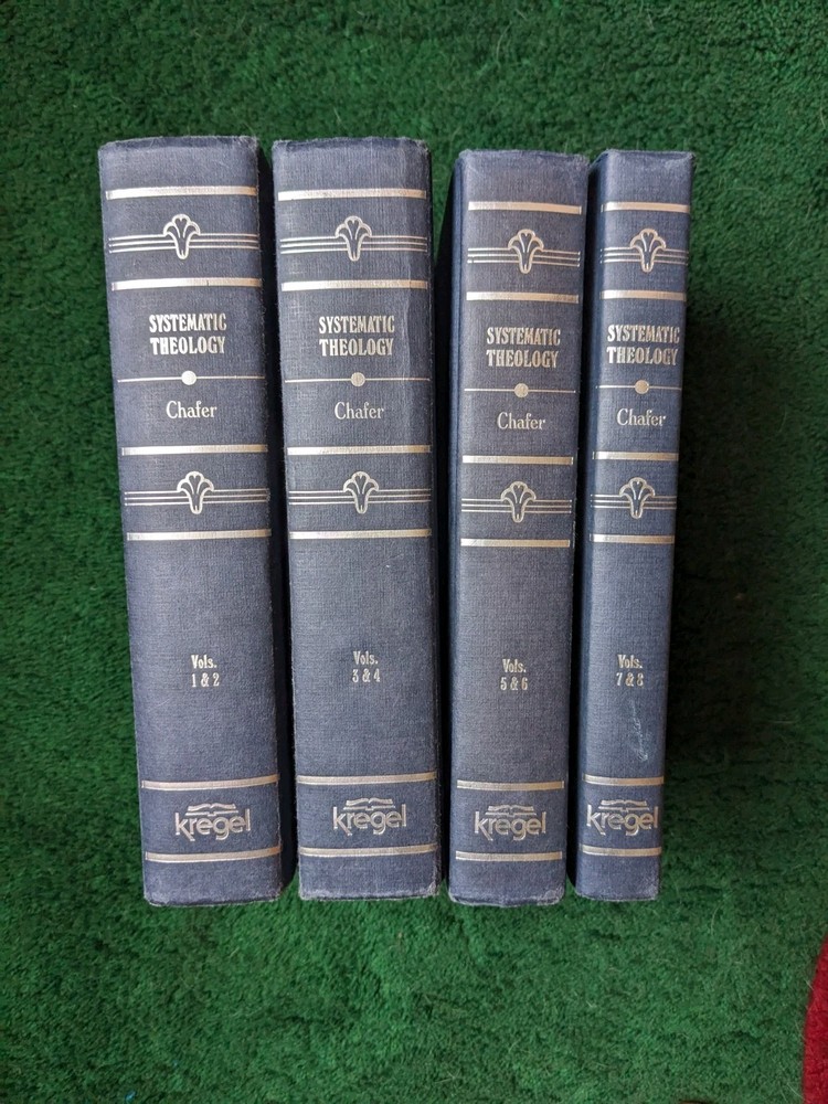 Lewis Sperry Chafer Systematic Theology Volumes 1-8 In 4 Vol. Set Hardcover GUC