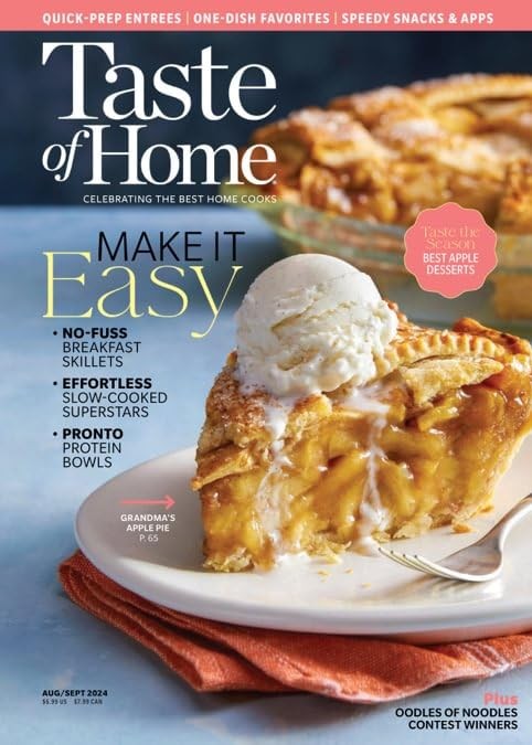 Taste of Home Magazine (August September 2024 Issue) Make it Easy