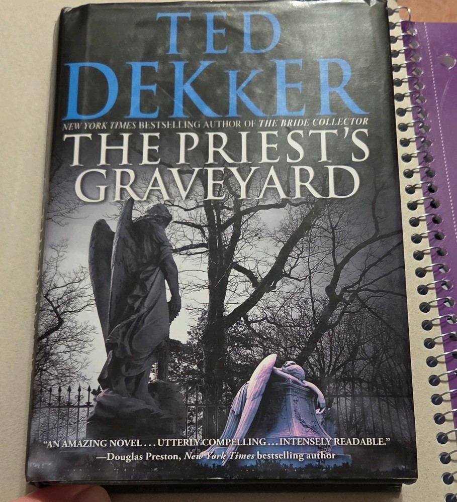 Ted Dekker The Priest’s Graveyard Hardcover 2011 Center Street w/ Dust Jacket