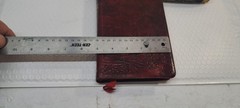 Cambridge Cameo Bible 75X w/ Box French Morocco Leather marbled crimson