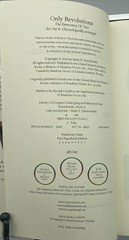 Only Revolutions: A Novel by Mark Z. Danielewski 1st Paperback Edition
