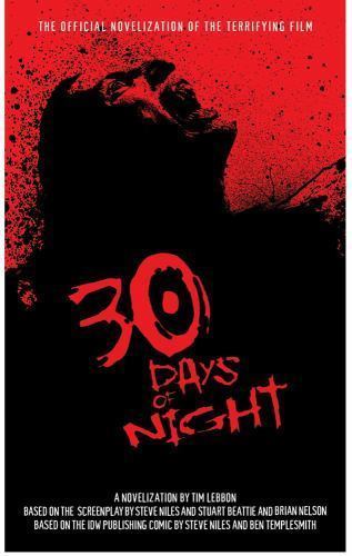 30 Days of Night by Tim Lebbon (2007, Mass Market)