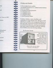 2004 „VILLAGE FARE” COOK BOOK (EAGLE, MICHIGAN, RECIPES AND HISTORY, 190 PAGES)
