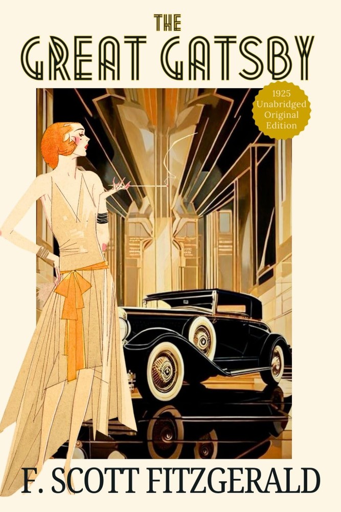 The Great Gatsby – Large Print: F. Scott Fitzgerald ‘s Jazz Age American…