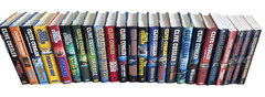 Clive Cussler Assorted Series – Lot 24 (19) Hard Cover and (5) Paperback