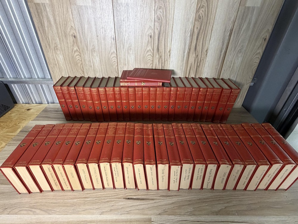 Harvard Classics Complete Set of 52 Five Foot Shelf of Books Readers Guide