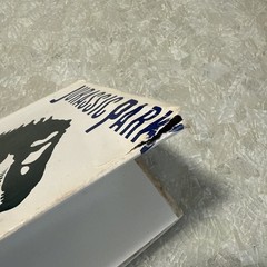 1990 Michael Crichton’s JURASSIC PARK Black Hardcover Borzoi Knopf No Barcode