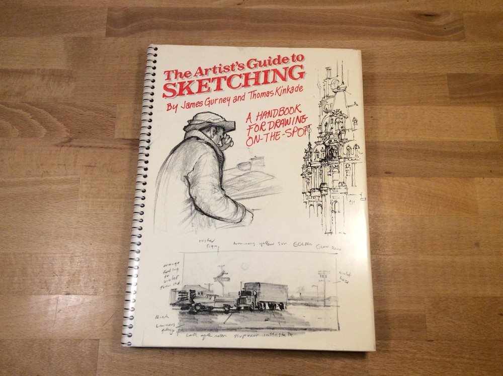 The Artist’s Guide to Sketching, Gurney, Kinkade, Handbook Drawing, Hardcover