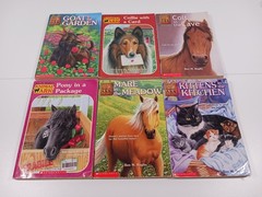 Lot of 6 Animal Ark Paperback Books Ben M Baglio Horses Dogs Cats Goats