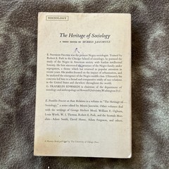 On Race Relations (Heritage of Society), Frazier, Edward Franklin Paperback 1968