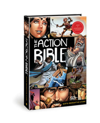 The Action Bible: God’s Redemptive Story (Action Bible Series) – GOOD
