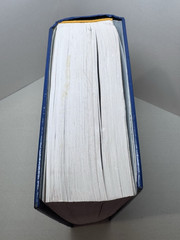The New Jerusalem Bible Vintage Blue Hardcover Bible 1990 GUC FREE/SHIP!
