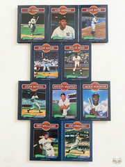 Vintage Chelsea House Baseball Legends Hardcover Book Lot (Set of 10) MLB Books