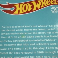 Hot Wheels Hardcover Illustrated Picture Books on Cars for Adults