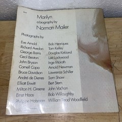 MARILYN: A Biography by Norman Mailer – 1973 – First Print. Great Story/!°Pics..