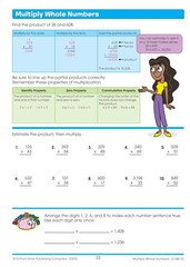 School Zone Math Basics 5 Workbook: 64 Pages, 5th Grade, Division, Order of…
