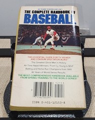 THE COMPLETE HANDBOOK OF BASEBALL 1983 EDITION By Zander Hollander MLB 1st Print