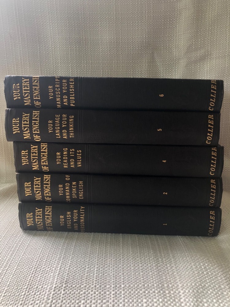 Your Mastery of English 5 Vol set by Charles Swain Thomas Harvard University