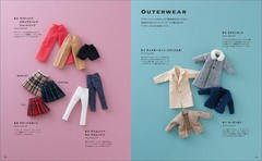 22cm Doll Size Dress-up Clothes /Japanese Handmade Doll’s Clothes Book New!