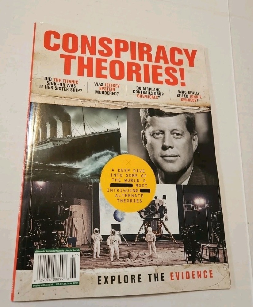 Conspiracy Theories! Explore The Evidence – Epstein – Kennedy -Titanic- Moon