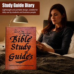 66-Page Bible Study Guide, Daily Devotional Journal,Study Notebook Based Planner
