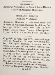 A Treasury Of American Heritage Jumbo 1960 Hardcover 400 Pages