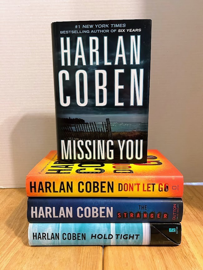 Harlan Coben 4 Book Lot, 4 First Editions, Missing You, 3 More, HC-6