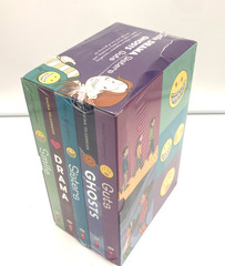 Raina Telgemeier Collection Box Set (Smile, Drama, Sisters, Ghosts, Guts) New NM
