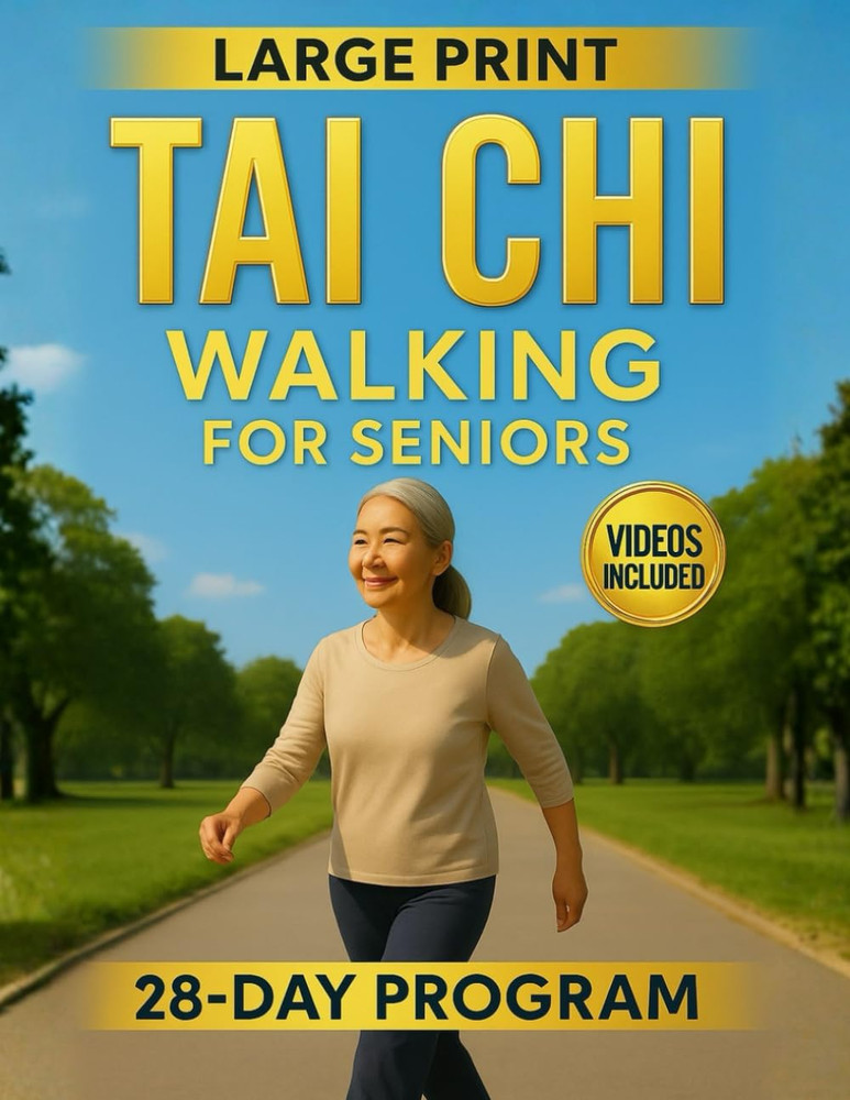 Tai Chi Walking for Seniors: A 28-Day Program to Rediscover the Joy of Walking,