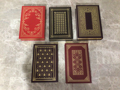 Lot of 10 The Franklin Library Leather Hardcover Books UNREAD Gilded Edges