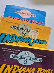 Indiana Jones Paperback Lot 8 Movie Tie In Find Your Fate Adventure Mixed Years