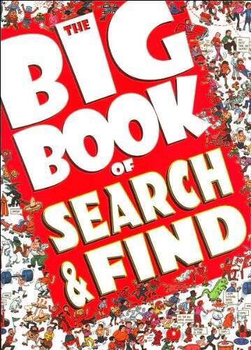 The Big Book of Search & Find – Paperback By Tony Tallarico – VERY GOOD