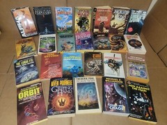 Lot of 10 Science Fiction Vintage Rare Asimov Book Paperback SCI-FI MIX RANDOM