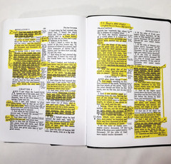 Kenneth Copeland Personal Notes New Testament KJV Study Bible Center Column