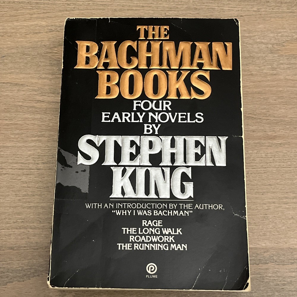 Stephen King – The Bachman Books Four Early Novels 1985 1st Plume Omnibus Print