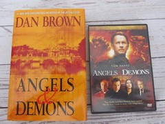Dan Brown Robert Langdon Series Lot 4 Books Da Vinci Code Hardcover With DVD’s