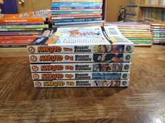 Naruto Vol. 1 2 3 4 5 1-5 English Manga VIZ Media Masashi Kishimoto Shonen Jump