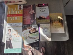 Joyce Meyer Lot Of 8. Christian Inspirational Books. Hardcover & Paperback