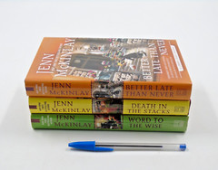 JENN McKINLAY A LIBRARY LOVER’S Cozy Mystery Series 3 Book Lot FIRST EDITIONS HC