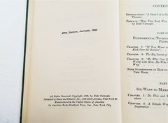 Dale Carnegie Book How To Win Friends & Influence People HB 47th Ed 1936