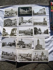 Russian Москва историческая. Московские улицы 14 Vintage Postcards PANORAMA