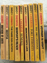 C.J. CHERRYH -YELLOW SPINE – DAW BOOKS – 1ST ED PB – 9 BOOK LOT -’76-’84