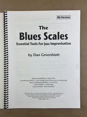 The Blues Scales: Bb, Dan Greenblatt, Essential Tools for Jazz Improvisation
