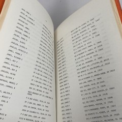 AMOCO Mailing Addresses of Retired Employees 1986 American Oil Company 104 pages