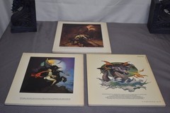 Frank Frazetta Books One, Two, Five (1st Edition/Varied Print, art books)