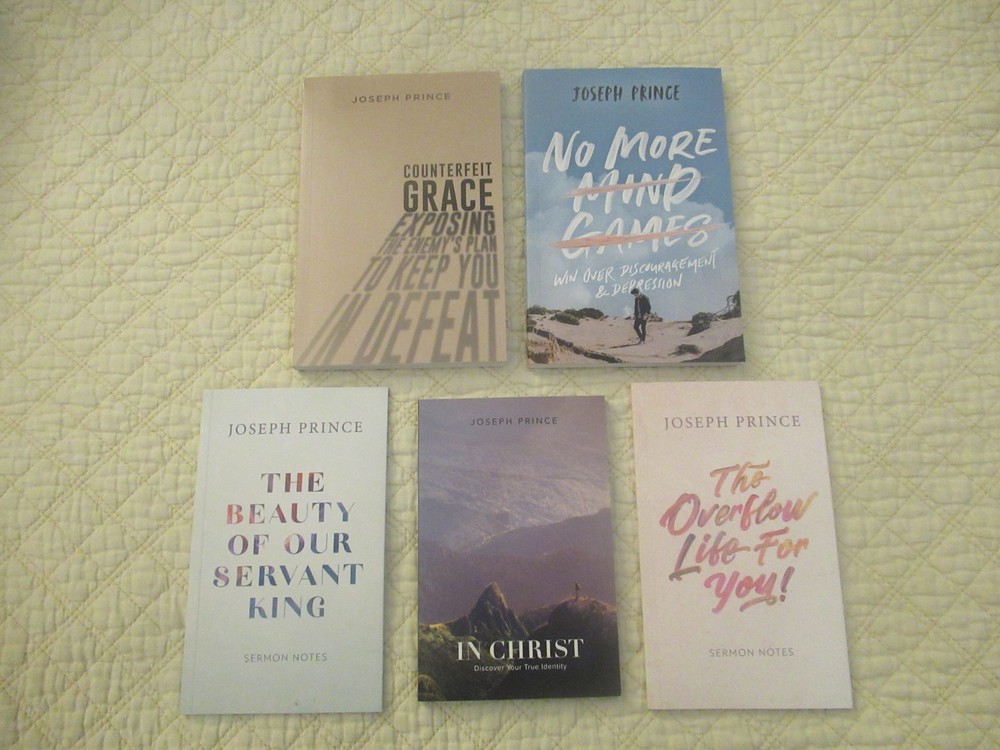 Joseph Prince 5-Minibook Set (3 Books & 2 Sermon Notes) (Paperback)