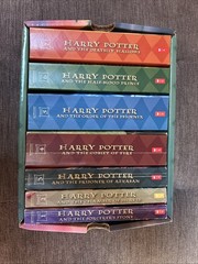 Harry Potter Paperback Boxset #1-7 by J. K. Rowling (2009, Hardcover)