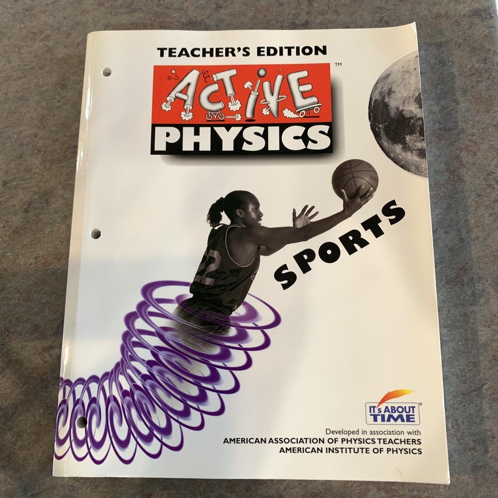 ACTIVE PHYSICS SPORTS By Arthur Eisenkraft Teacher edition homeschool book learn