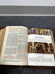 Catholic Home Edition HOLY BIBLE 1950 Red Letter Illustrated John P. O’Connell